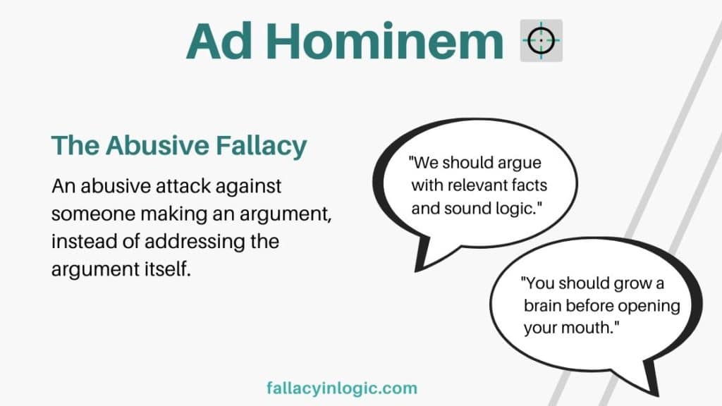 argumentative fallacies