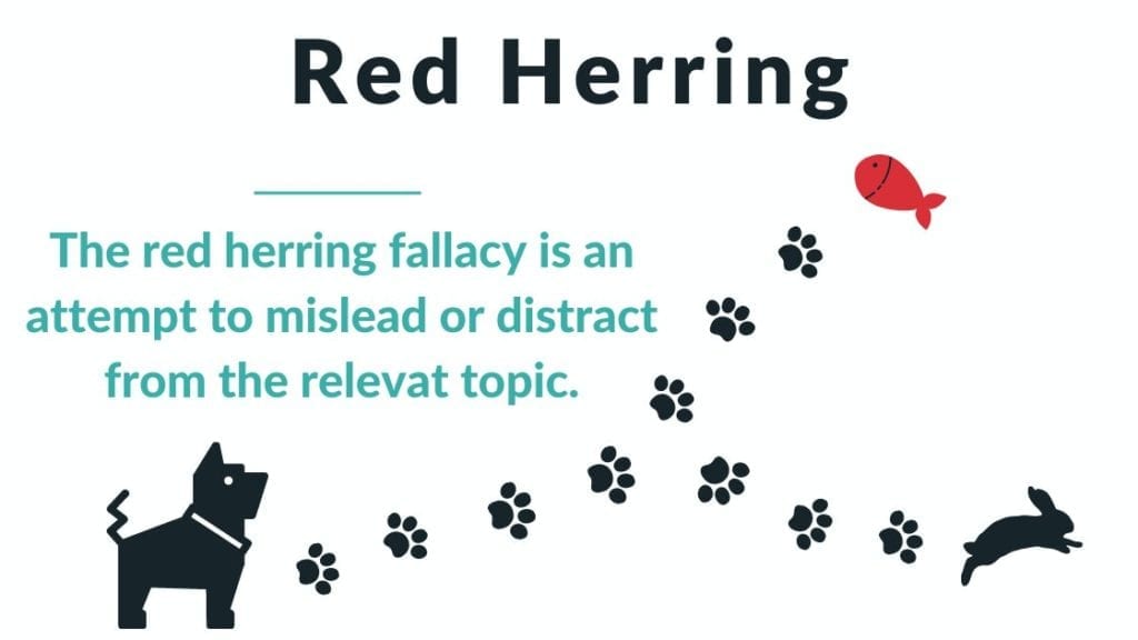 red herring fallacy examples in the news