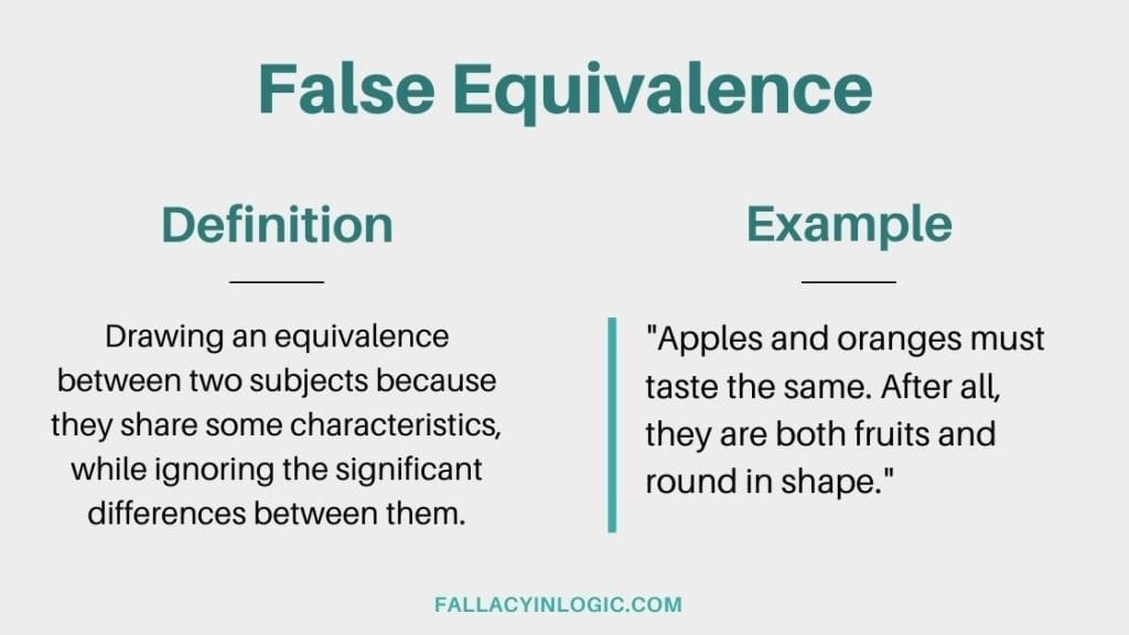 false-equivalence-fallacy-or-comparing-apples-and-oranges-fallacy