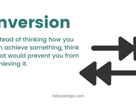 Inversion: Solve Problems and Achieve More by Thinking in Reverse - Fallacy in Logic